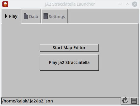 JA2 Stracciatella launcher tab 1